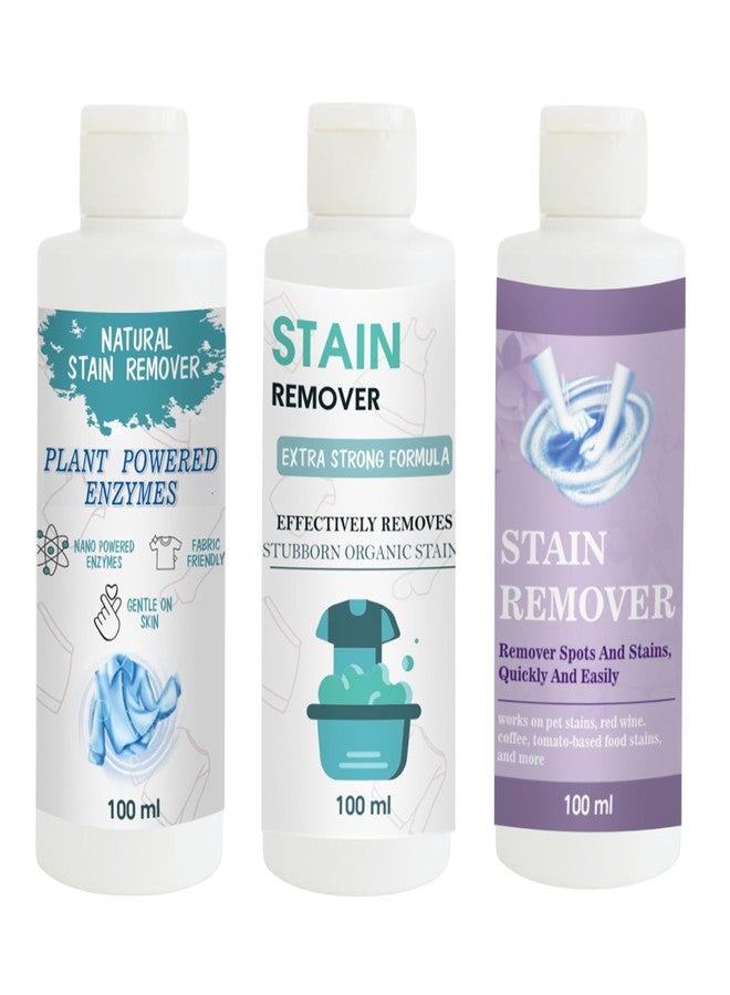 مجموعة مزيل البقع من توفوس: مزيل بقع القمصان، والدمى، واللون البنفسجي | محلول تنظيف متعدد الأسطح للملابس والأقمشة والمفروشات (100 غرام لكل عبوة) - Image 1